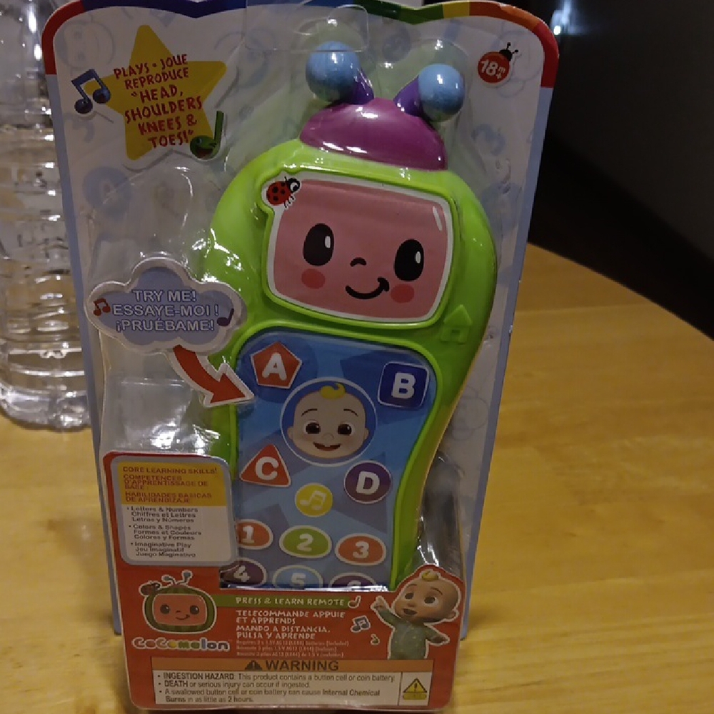 Interactive Green and Purple Learning Toy